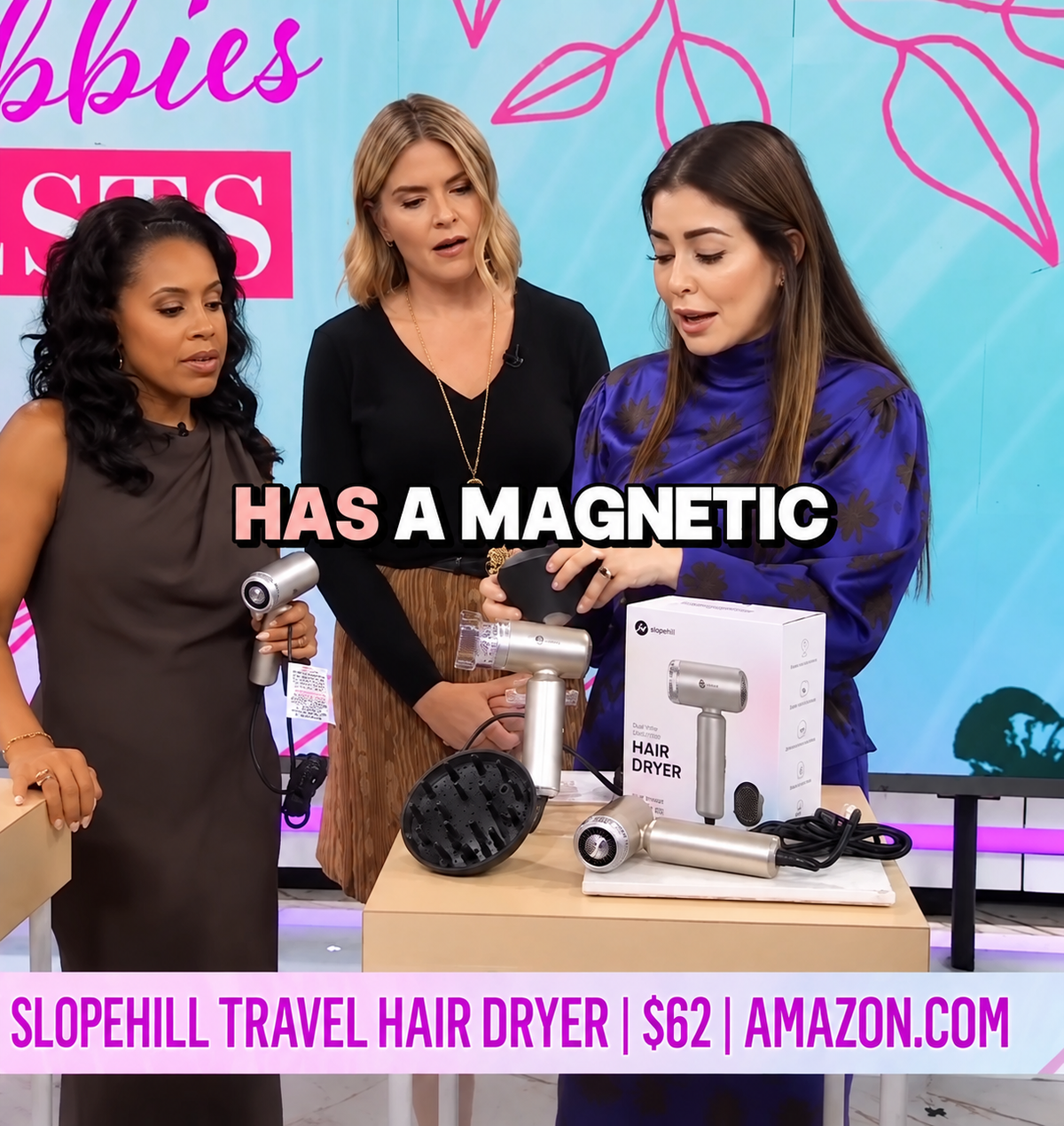 Slopehill® Dual Voltage Travel Mini Hair Dryer: The Pocket-Sized Styling Powerhouse Built for the Road