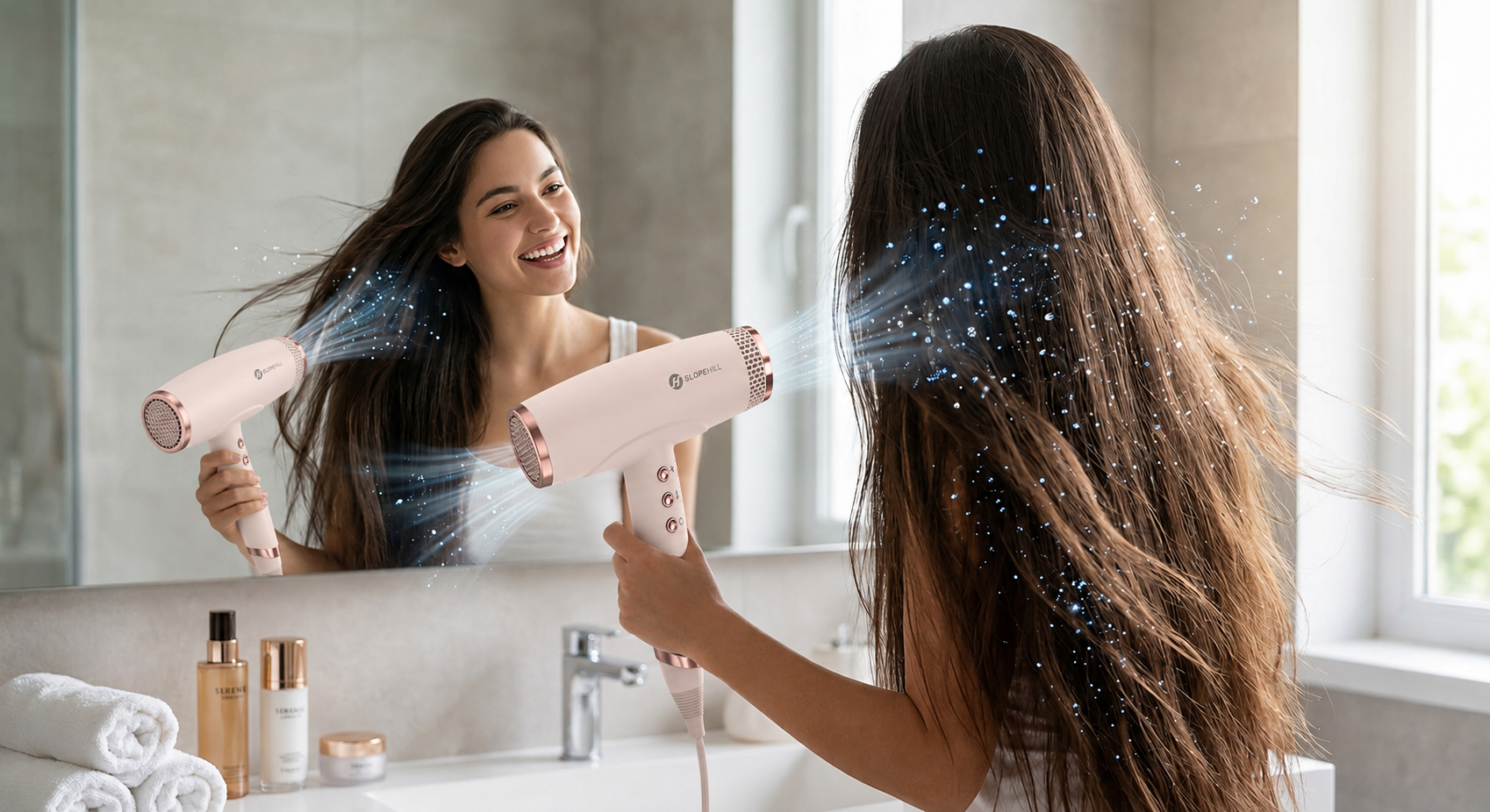 The Best Hair Dryer Features for Long Hair