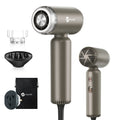 Slopehill® Dual Voltage Travel Mini Hair Dryer-Coffee