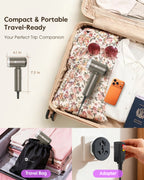 Slopehill® Dual Voltage Travel Mini Hair Dryer-Coffee