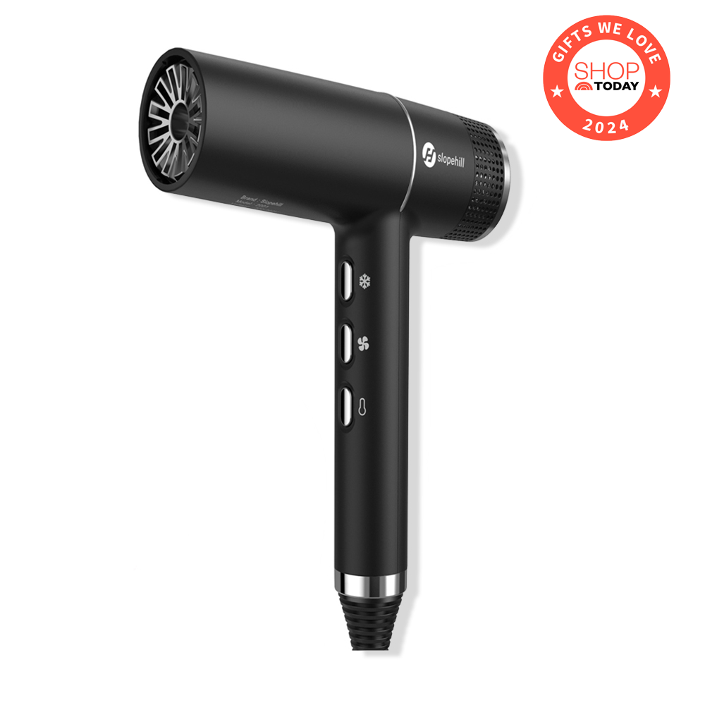 Slopehill Hair Dryer with Unique Brushless Motor | Intelligent Fault Diagnosis | Innovative Microfilter | Oxy Active Technology | Led Display