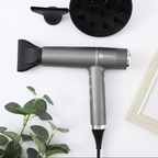 Slopehill Super Fast 110,000 RPM Hair Dryer | Smooth, Frizz-Free Hair with Ionic Power | Lightweight, 3 Heat Settings & Memory Function Oxy Active Technology | Led Display