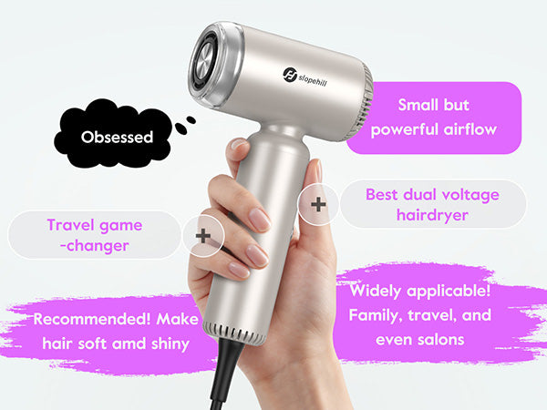 Travel Hair Dryer - Dual Voltage