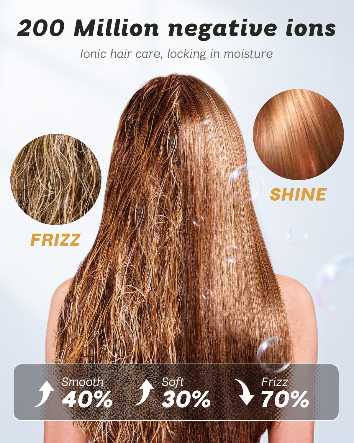 Slopehill Dual Voltage Hair Dryer, High-Speed Ionic Blow Dryer for Fast Drying, Travel Compact Hair Blow Dryer with Magnetic Curly Diffuser for Home, Portable Hairdryer International 110-240V