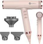 Slopehill Super Powerful 2000W Hair Dryer | 26m/s Salon-Quality Winds, 30 Million Ions for Smooth, Healthy Hair | Ultra-Quiet, Lightweight, 12 Heat & Cool Settings