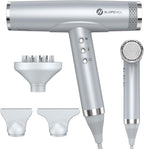 Slopehill Super Powerful 2000W Hair Dryer | 26m/s Salon-Quality Winds, 30 Million Ions for Smooth, Healthy Hair | Ultra-Quiet, Lightweight, 12 Heat & Cool Settings
