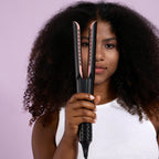 Slopehill Hair Straightener - 2 in 1 Ultimate Fast Hair Straightener | Instant Heat, Smooth & Shiny Hair in Seconds | Powerful Motor, 5 Heat Levels, Safe Auto Shut-Off